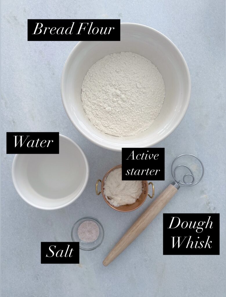 sourdough bread ingredients