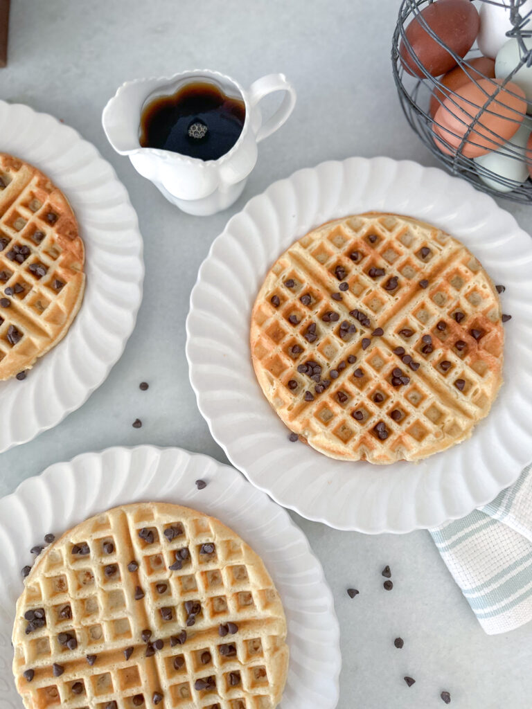 chocolate chip waffles