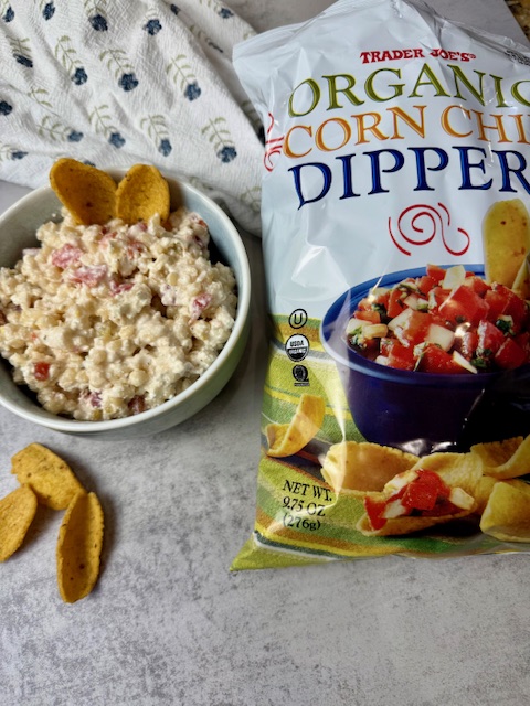 Corn chips and corn dip