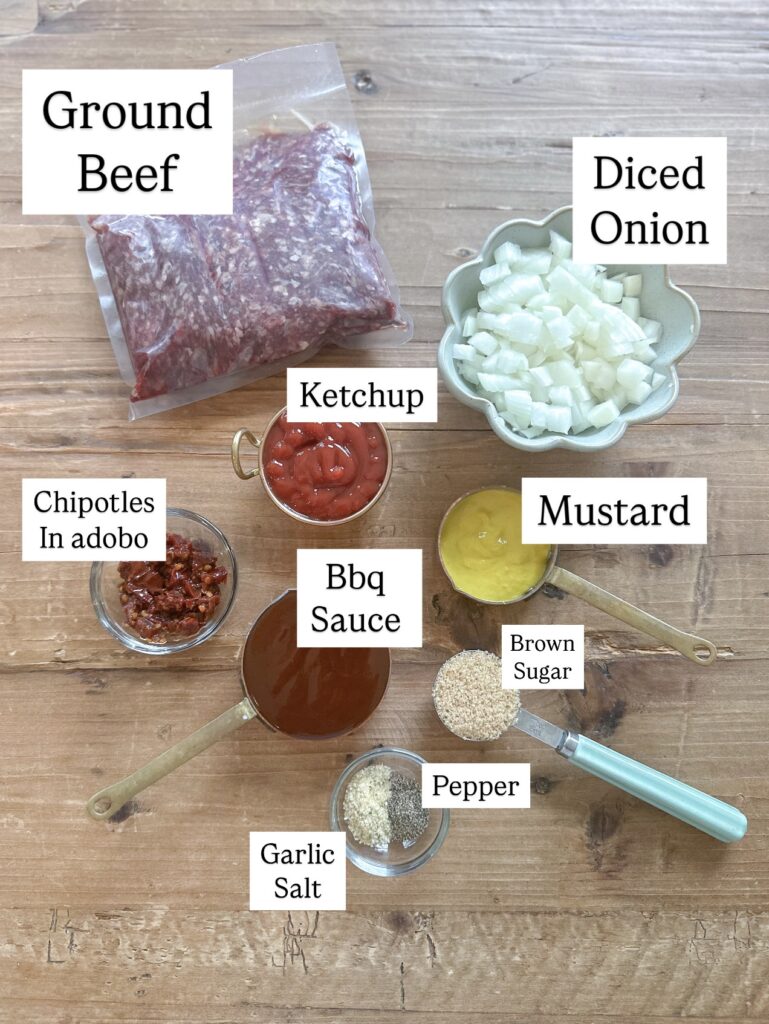 sloppy Joe ingredients