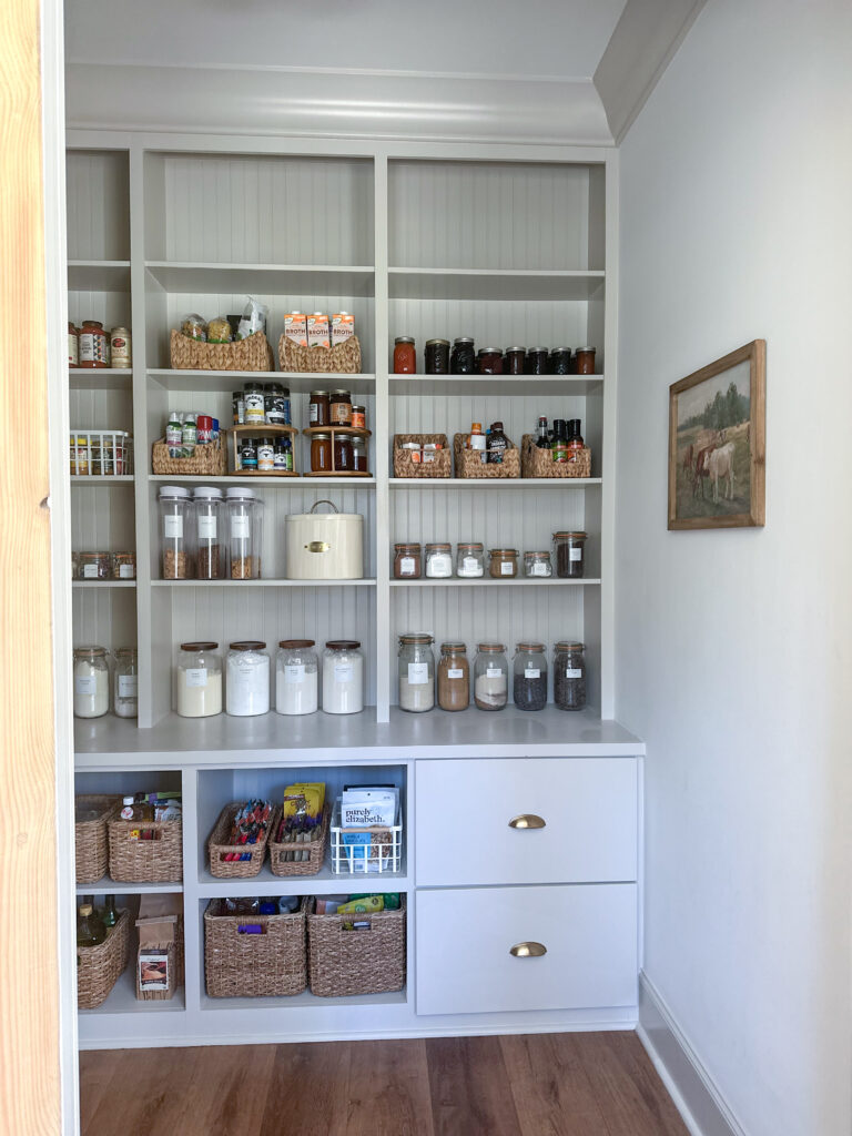 styled pantry