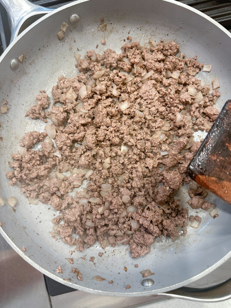 meat mixture sloppy joes