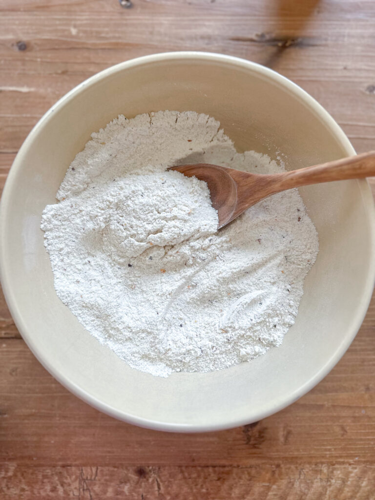 dry ingredients cornbread muffins