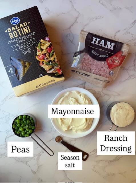 Pasta Salad Ingredients