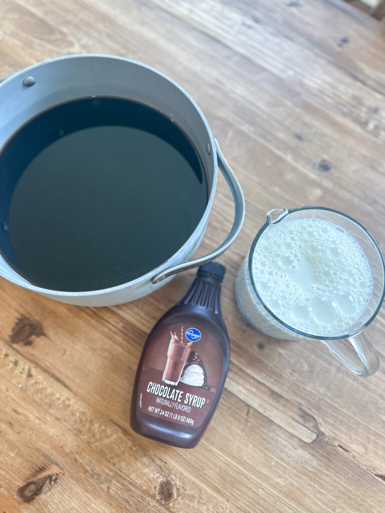 chocolate syrup
