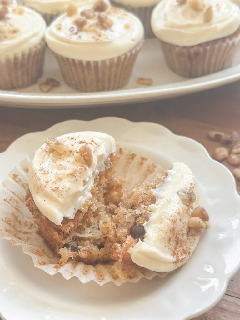 cut open cupcake