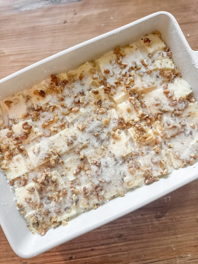 assembled dump cake