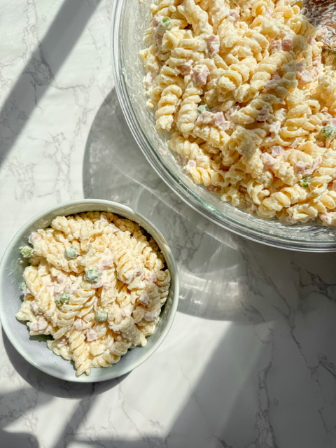 creamy ranch pasta salad