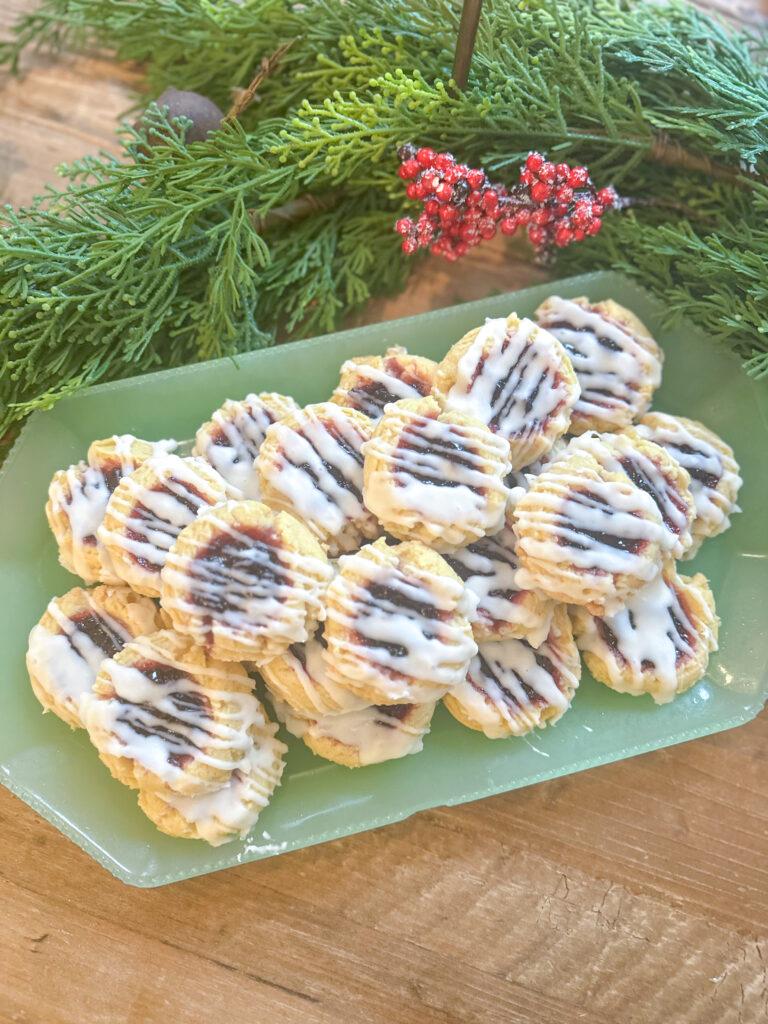 christmas thumbprint