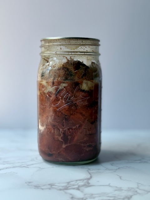 Beef Roast Chunks canned