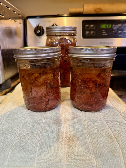 Beef Roast Chunks canned