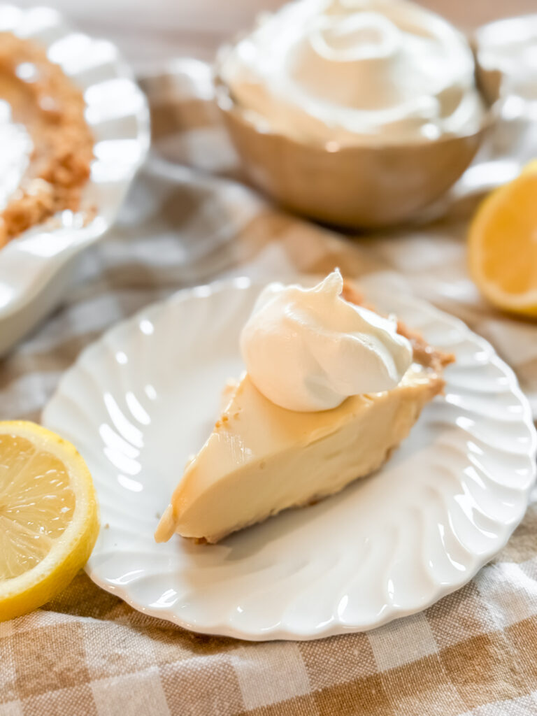 piece of lemon pie