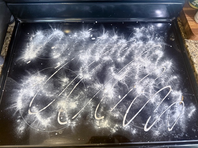 Baking Soda on Cooktop