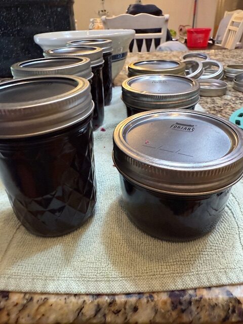 lids and rims tightened on