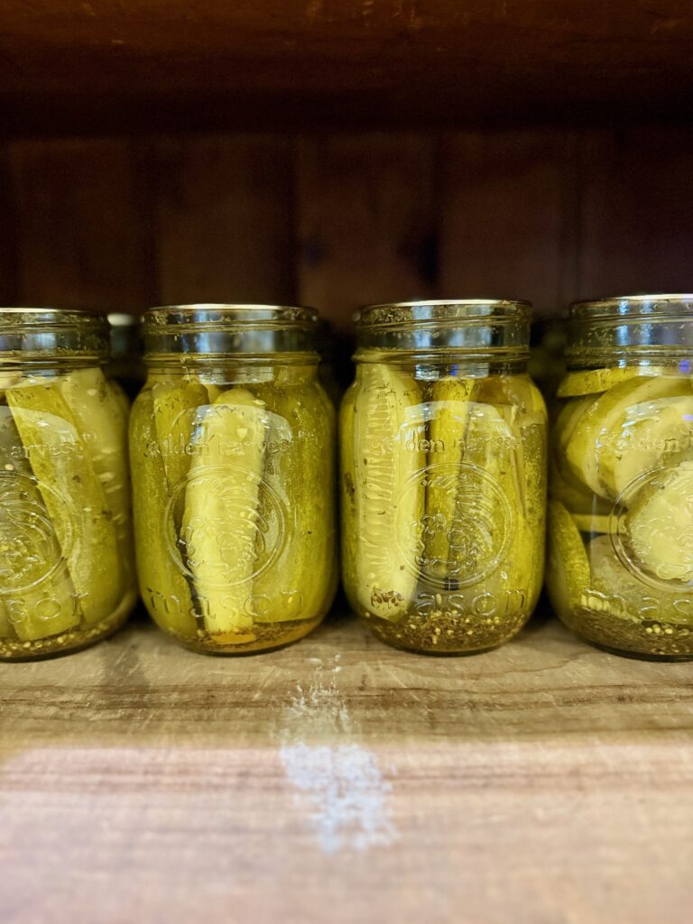home canned pickles
