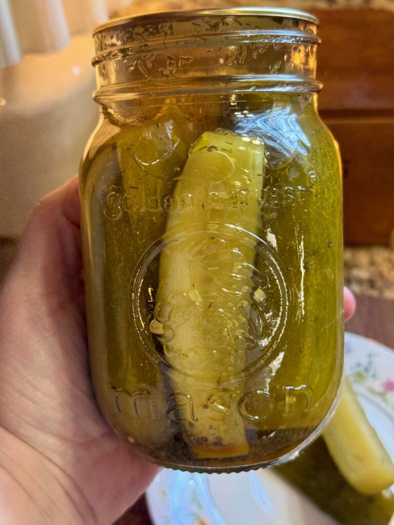 home canned pickles