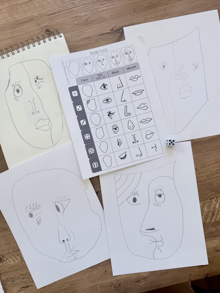 picasso artwork cc cycle 3 week 2