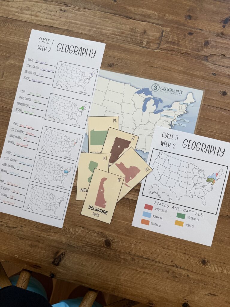 classical conversations cycle 3 week 2 geography